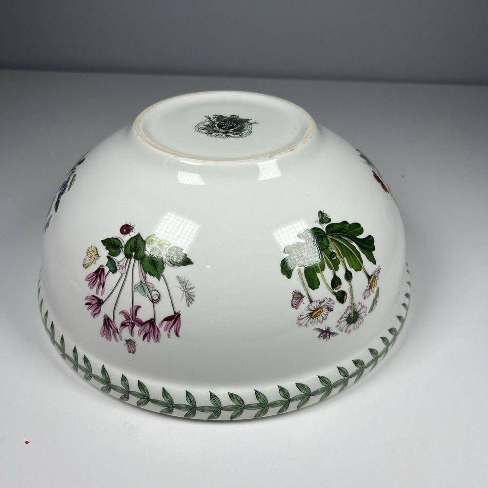 Portmeirion Botanic Garden Serving Mixing Bowl Solanum Dulcamara 9” - Picture 6 of 10